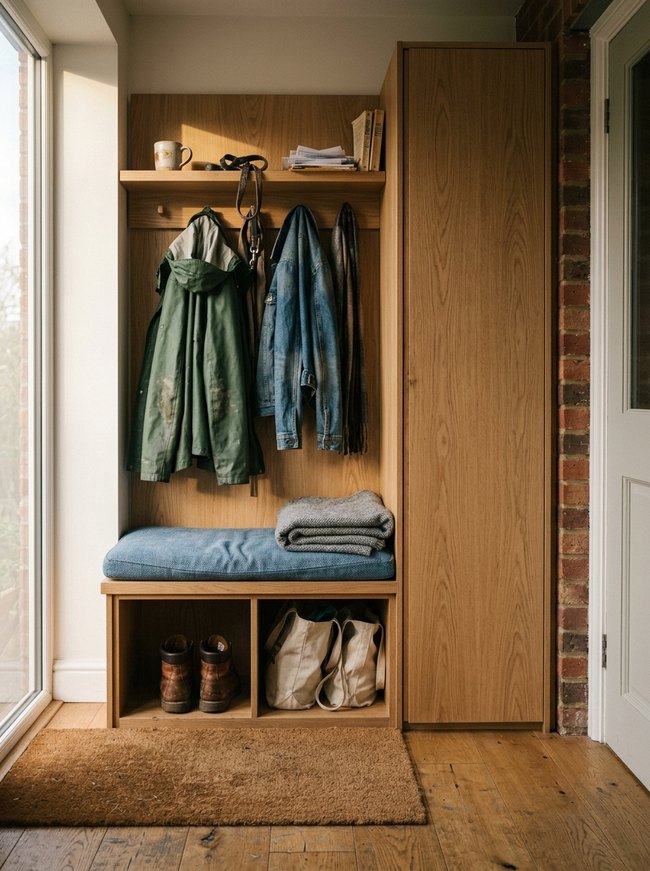 Compact Entryway Locker