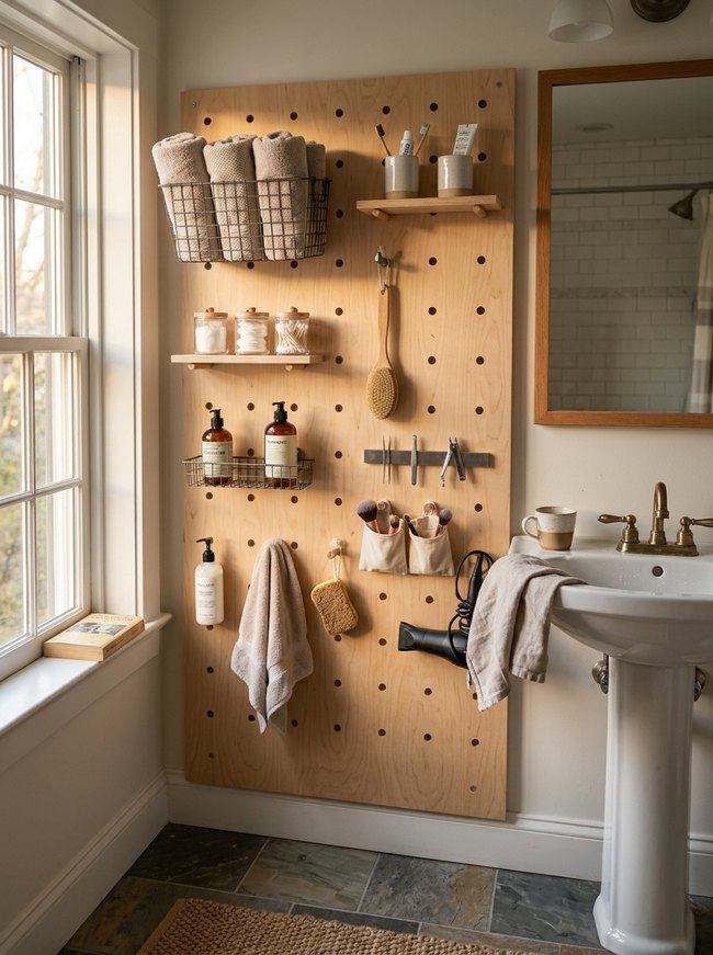 Pegboard System Utility Wall