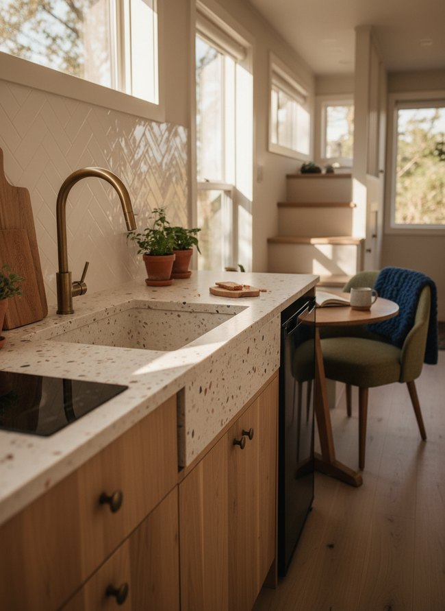Integrated Sink Countertop