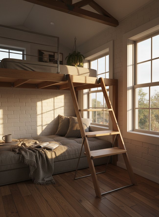 Nifty Loft Lift Stool