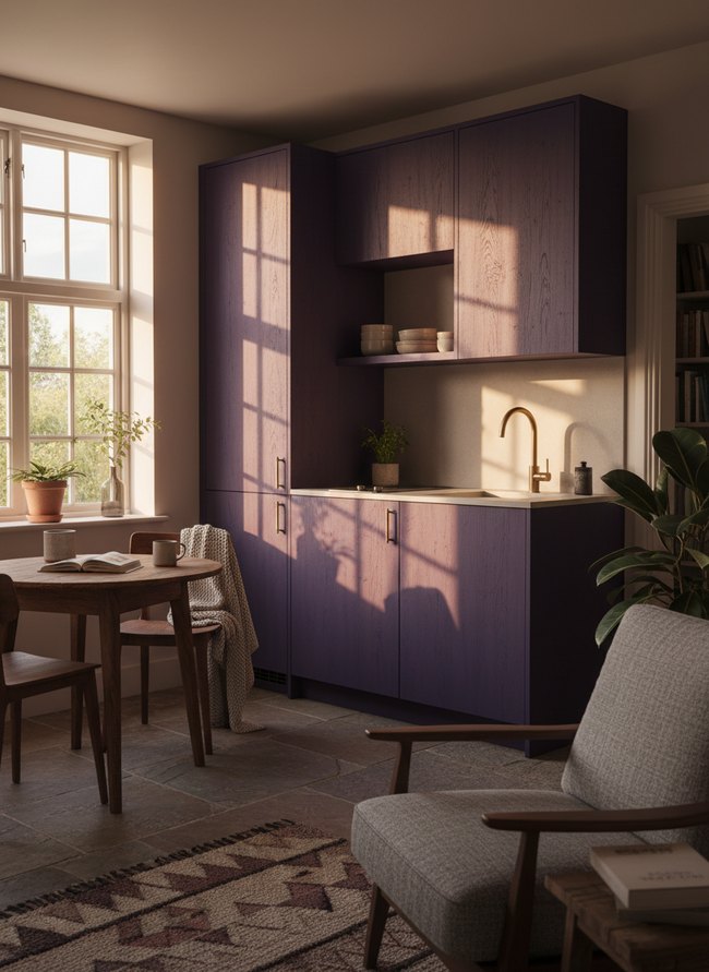 Violet Earth Tiny Kitchen