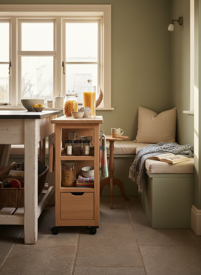 Rolling Utility Pantry