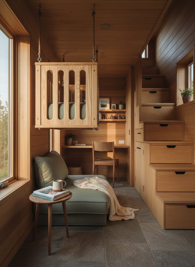 Overhead Storage Crib Pod