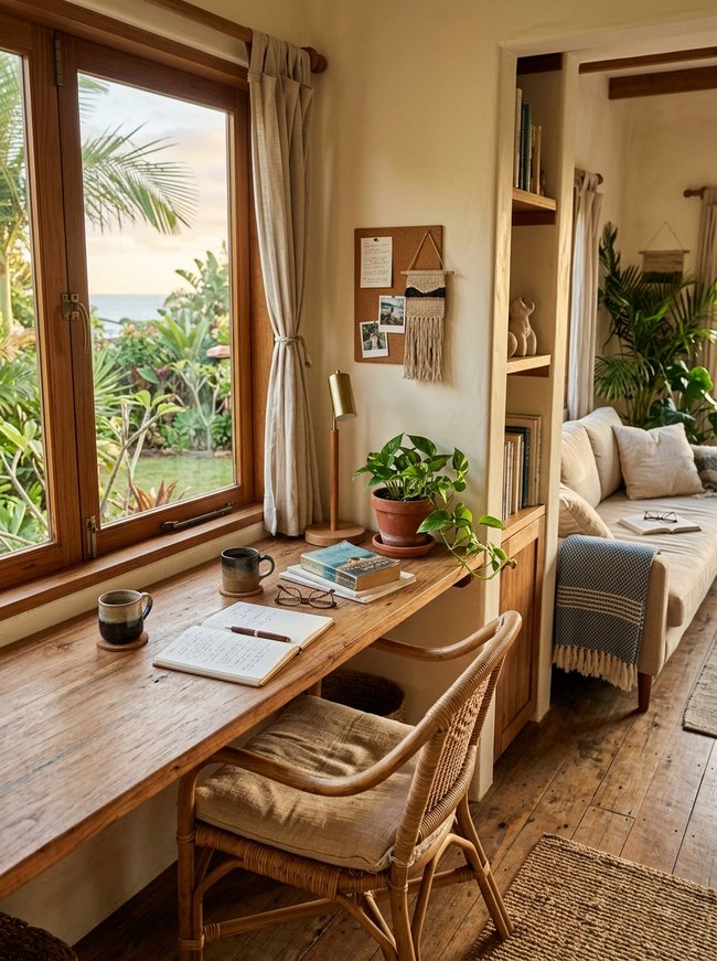 Ocean Breeze Study Desk