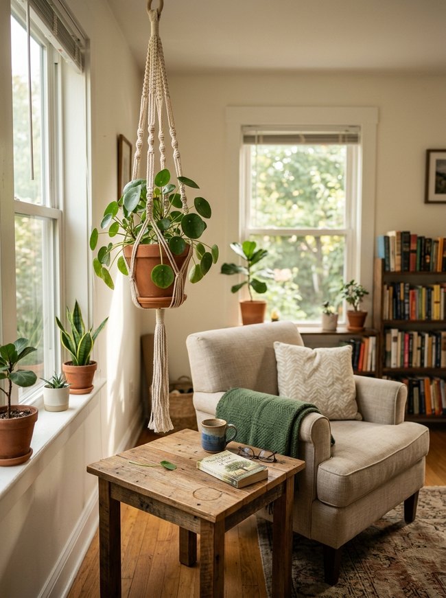 Hanging Macrame Plant Holder