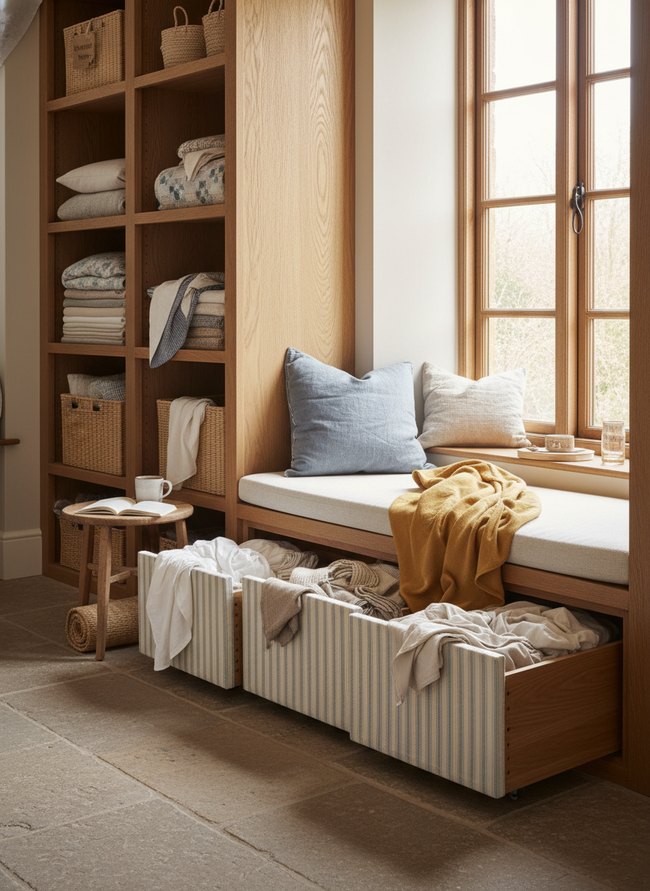 Bench Nook Shelf Combo