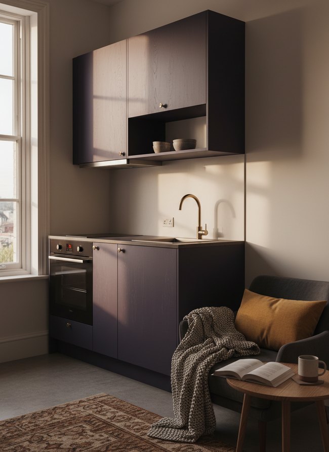 Blackcurrant Sleek Kitchen
