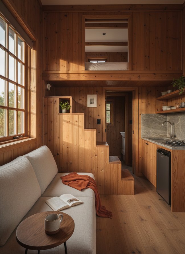 Built-In Staircase Loft Suite
