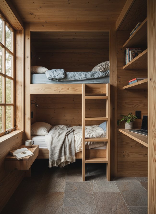 Vertical Stacked Bunk