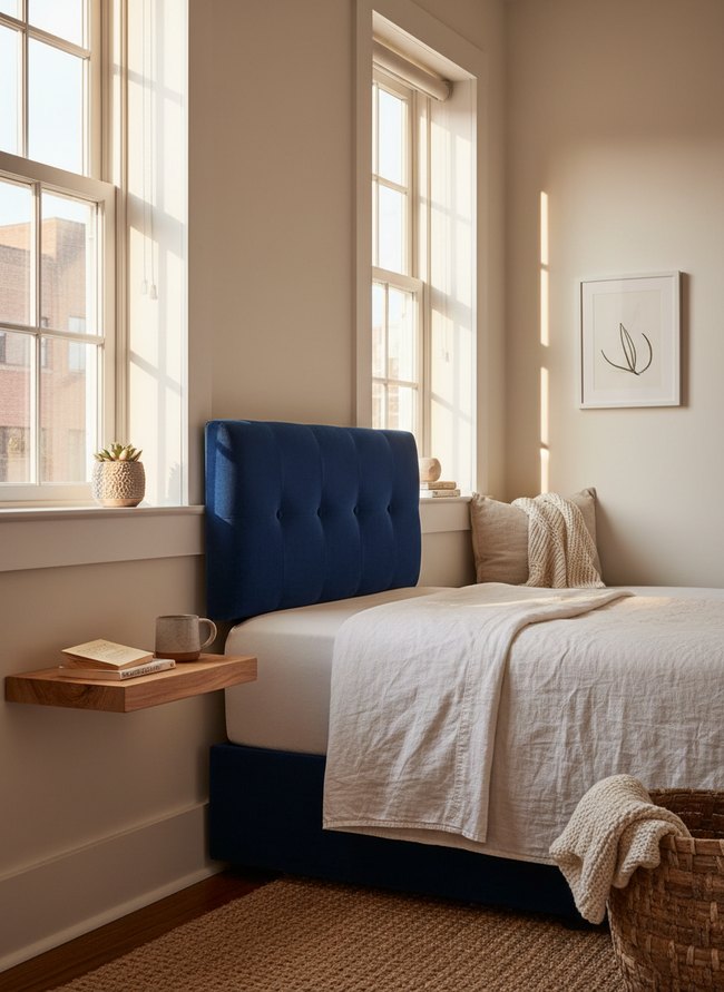 Tufted Velvet Headboard