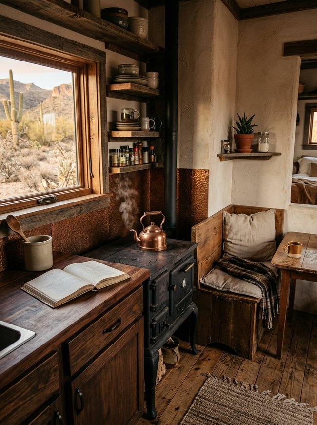Copper Kettle Cooking Nook