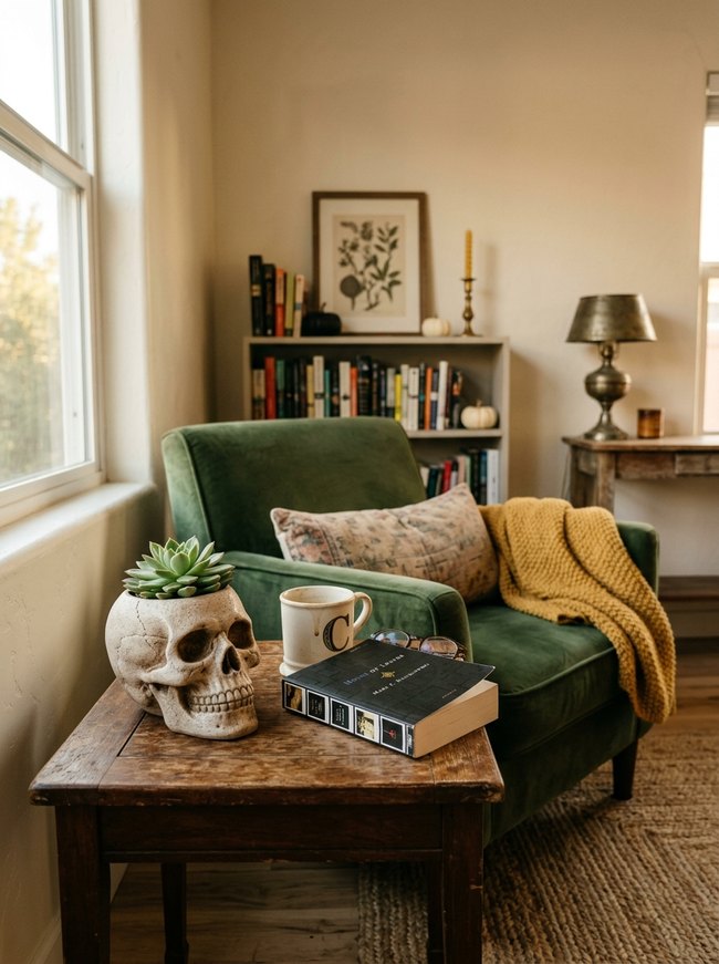 Skull Succulent Planter