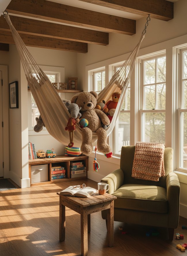 Hammock Sling Toy Holder