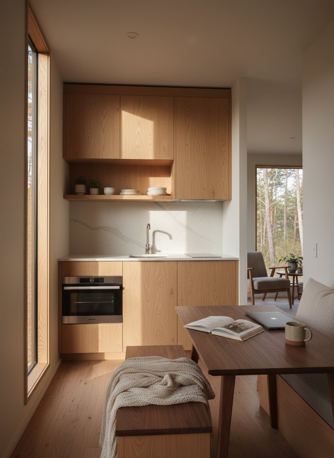 Seamless Handleless Cabinetry