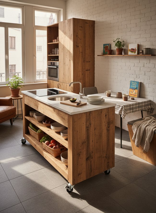 Mobile Island Countertop