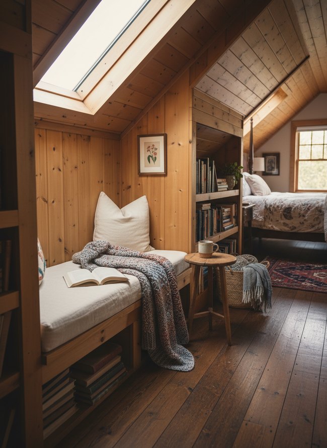 Attic Eave Story Nook