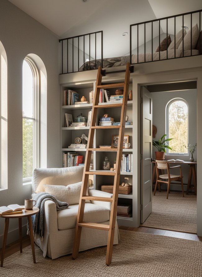 Hidden Pullout Ladder