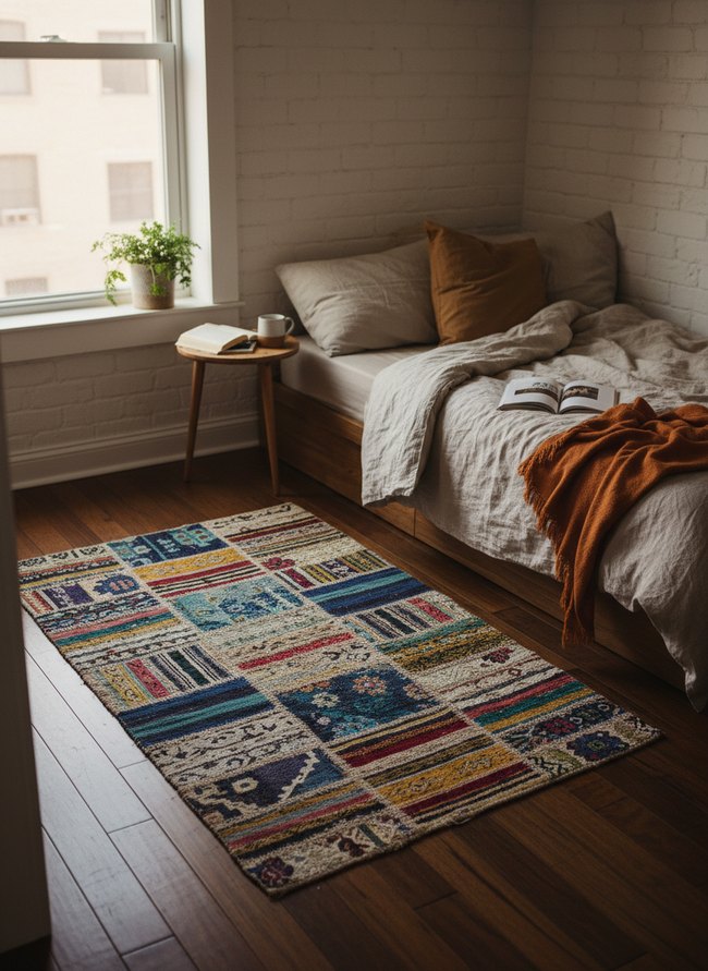 Colorful Patchwork Floor Mat