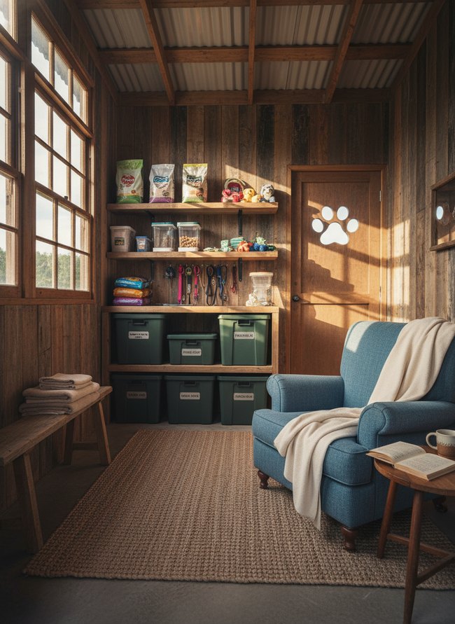 Pet Shelter Supply Nook