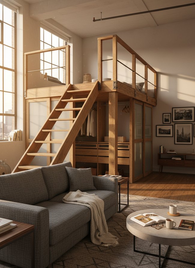 Elevated Platform Wardrobe