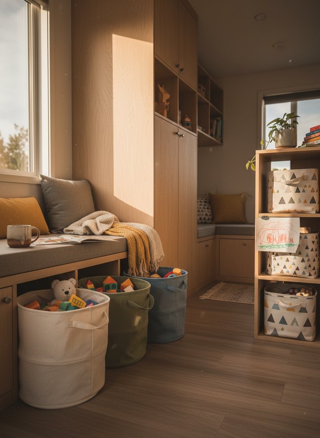 Clever Collapsible Fabric Bins