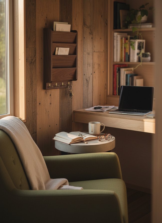 Wall-Mounted Mail Sorter
