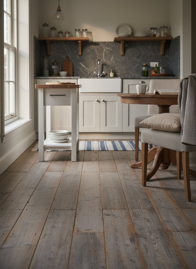 Distressed Wood Look
