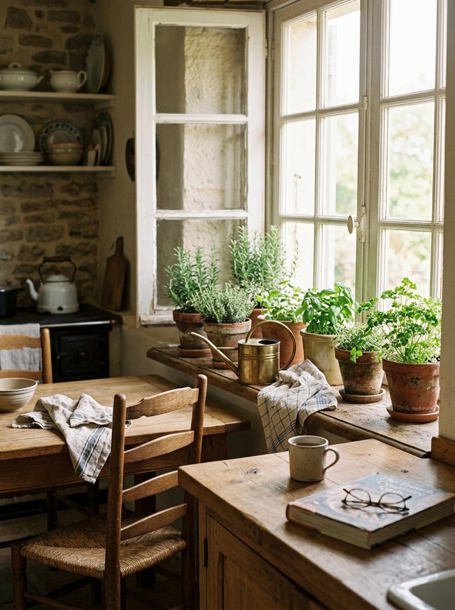 Herb Garden Kitchen Window
