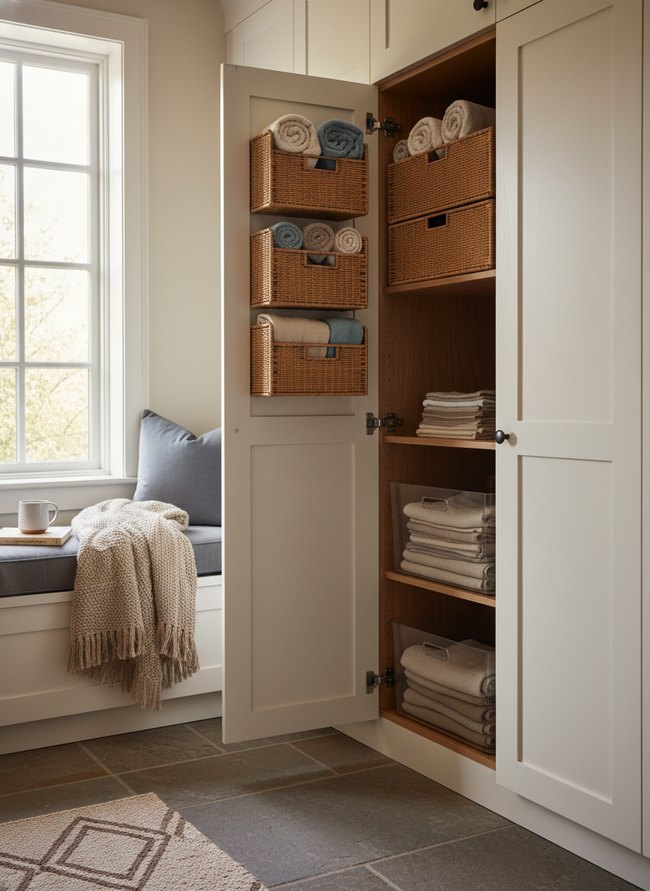 Cabinet Door Mounted Bins