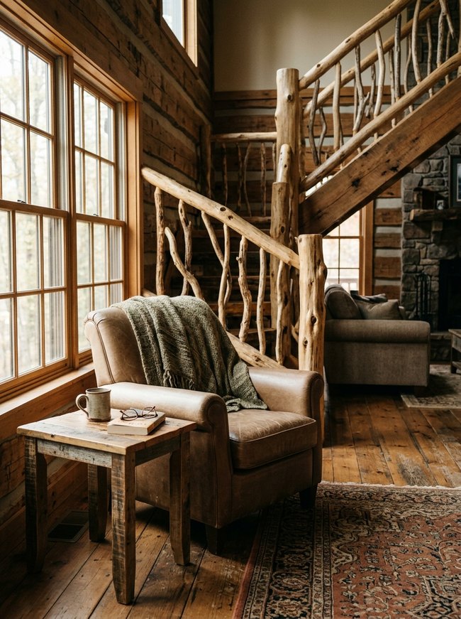 Natural Branch Railing