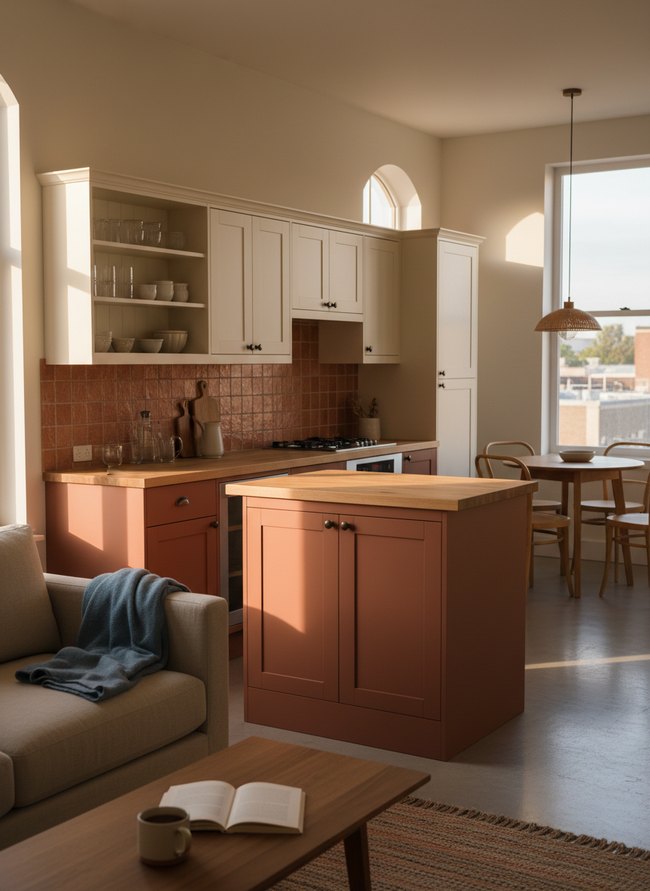 Terracotta Ivoryette Pantry