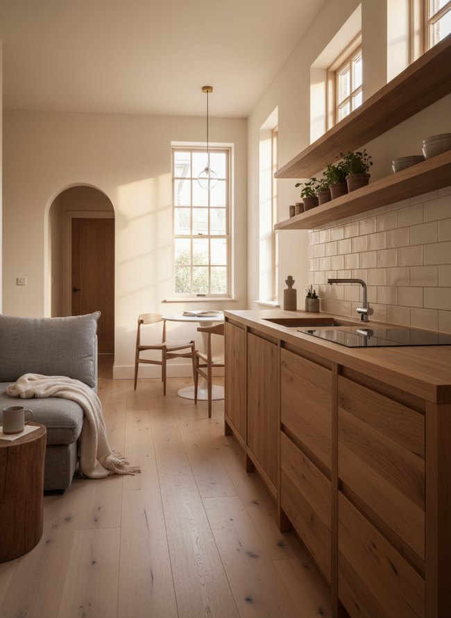 Window-Facing Prep Kitchen