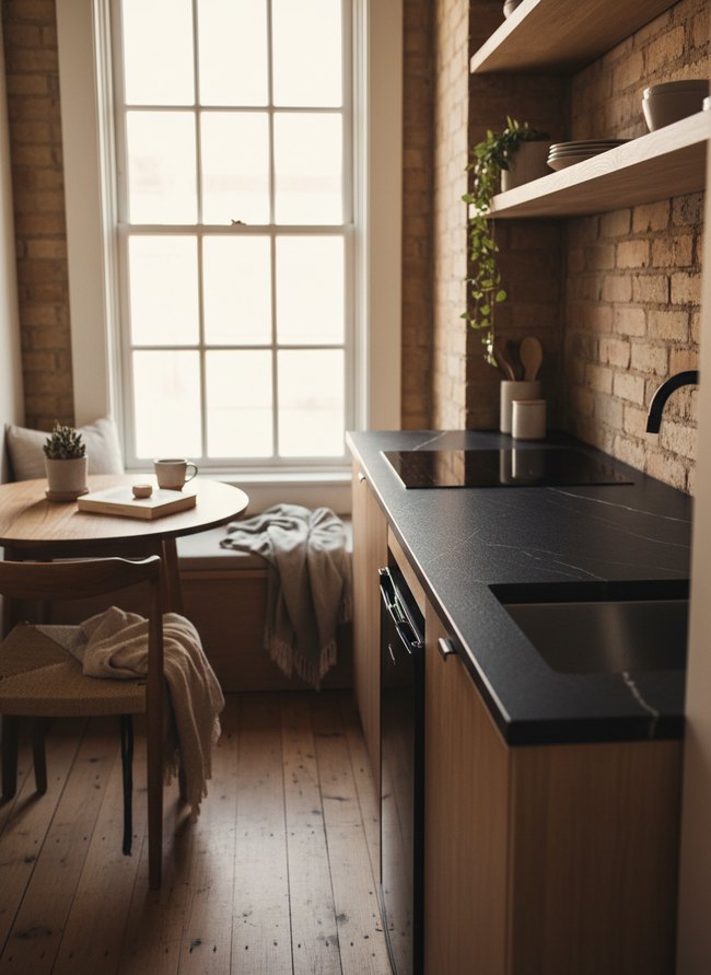 Matte Black Countertop