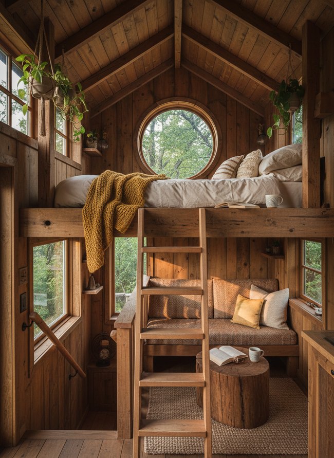 Treehouse Inspired Loft