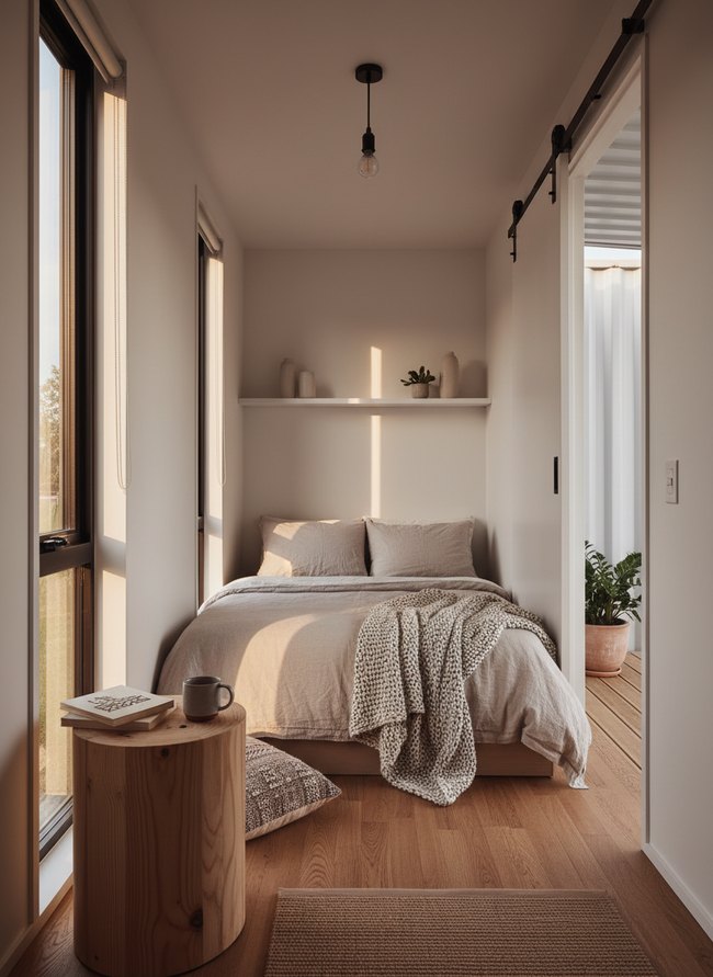 Sunlit Minimalist Chamber