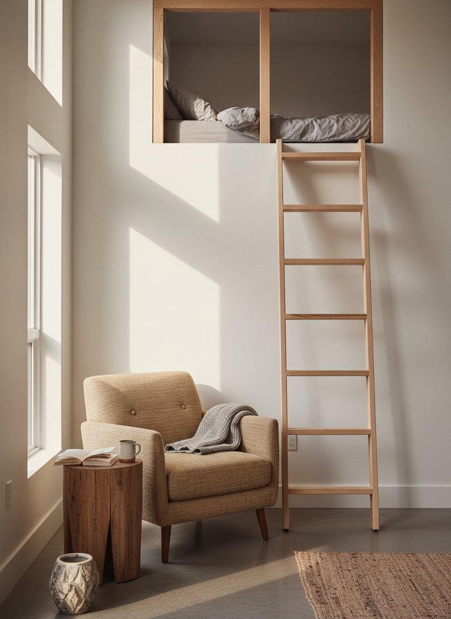 Natural Finish Ladder