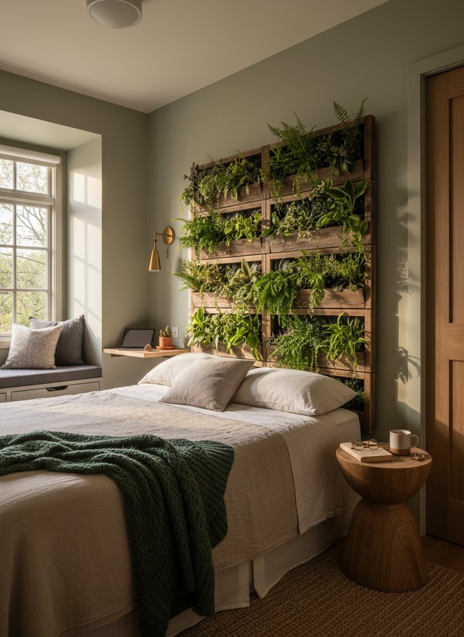 Vertical Garden Headboard