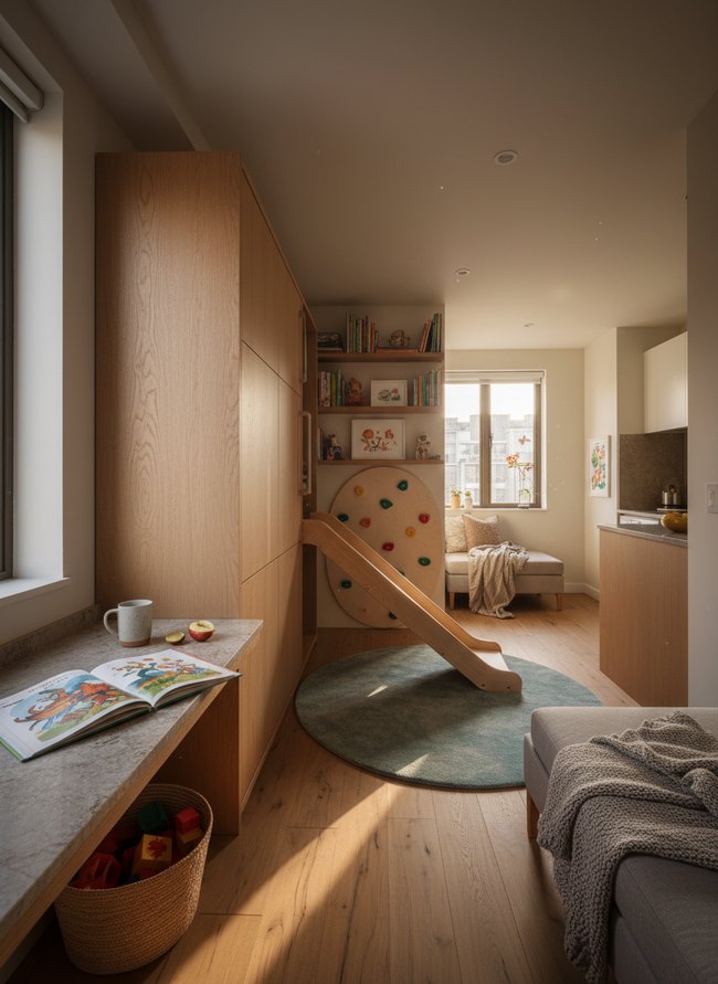 Murphy Bed Play Area