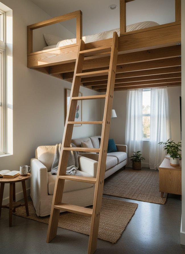 Contoured Handrail Ladder