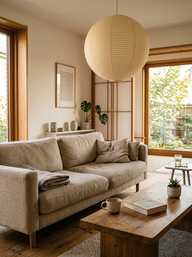 Paper Lantern Overhead Fixture