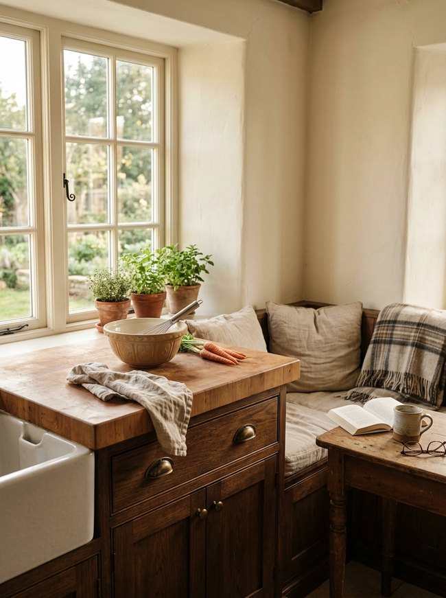 Butcher Block Counter Space