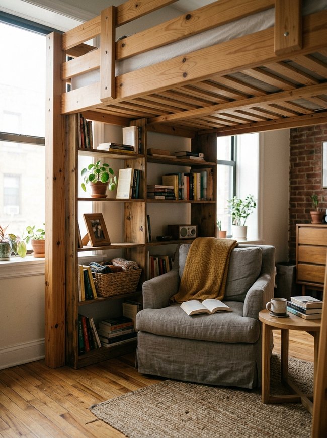 Open Shelf Reading Alcove