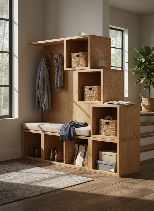 Stackable Entryway Cubbies