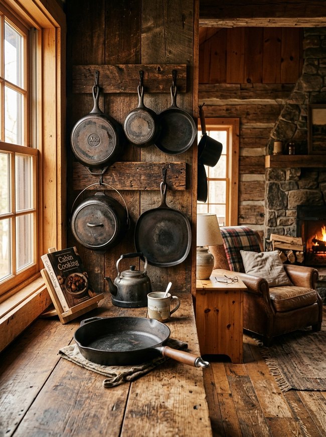 Cast Iron Cookware Display