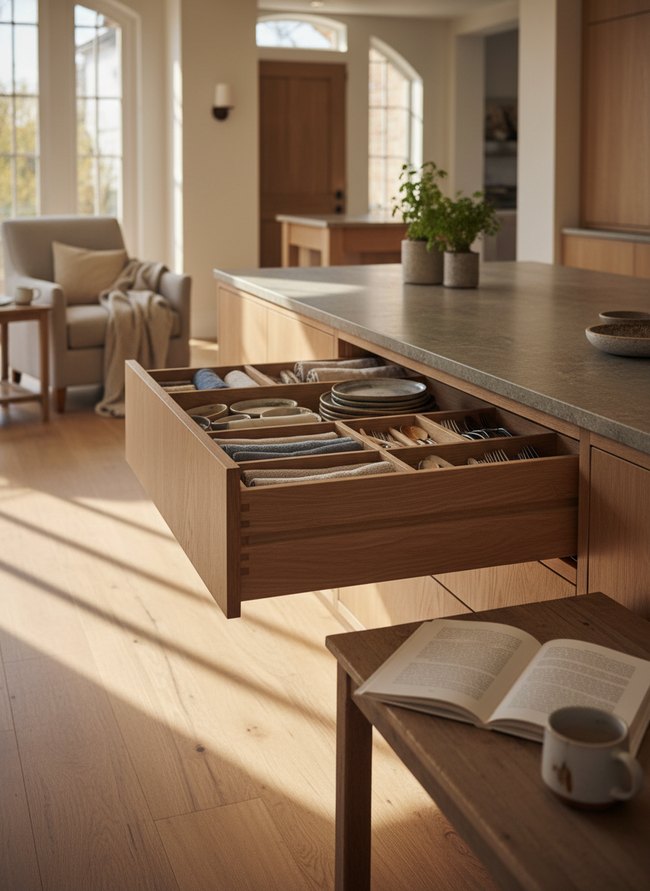 Deep Drawer Compartment Tray