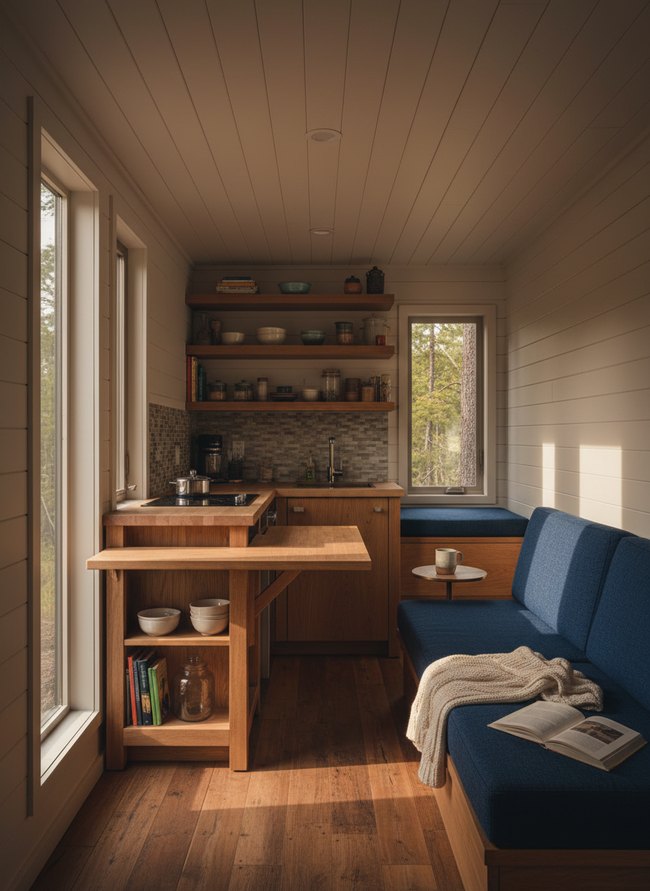 Convertible Table Kitchen Space