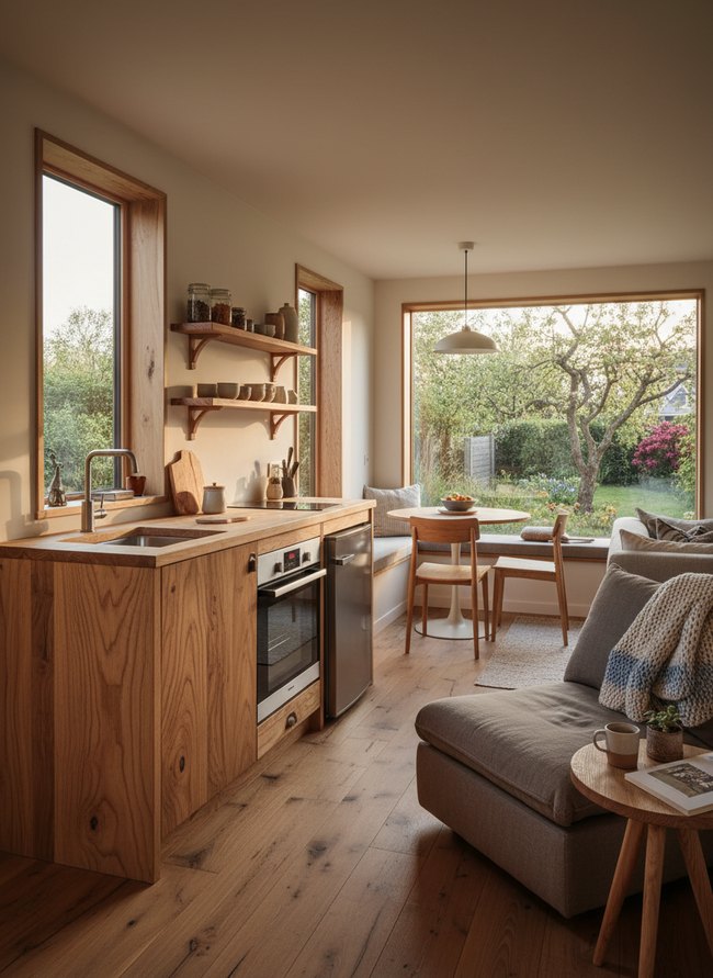 Sustainable Wood Kitchen