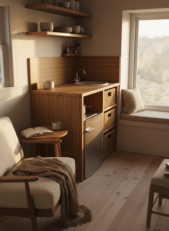 Bamboo Panel Countertop