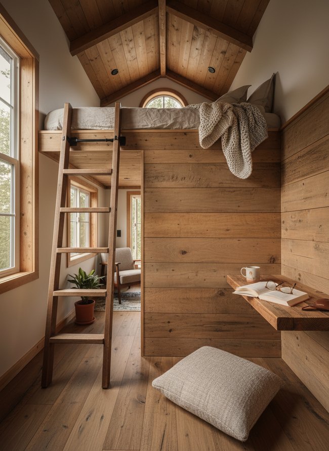 Accent Wall Loft Escape