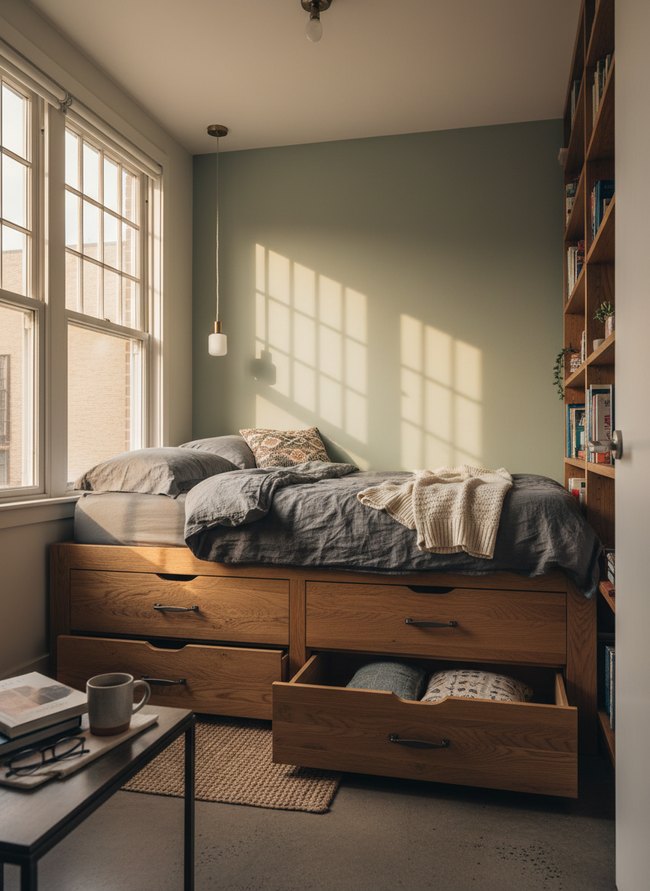 Deep Drawer Platform Bed